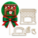 Cortador Lareira de Natal 6,5cm