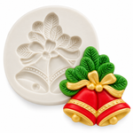Molde de Silicone Sinos Para Decorar Natal