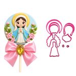 Cortador Santa Para Decorar Santinha Religião