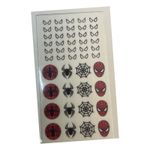 Olhos Comestiveis - Olho e Logo Homem Aranha