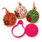 Cortador Linha Nani, Bola de Natal co Marcador, Modelo 1