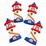 Molde de Silicone Cachorro Torre Patrulha Canina 8cm