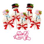 Cortador Boneco de Neve Natal 6cm para Doces