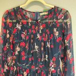 VESTIDO MARINHO ESTAMPADO ANTIX DESAPEGO