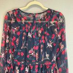 VESTIDO MARINHO ESTAMPADO ANTIX DESAPEGO