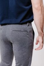 Calça Social Moletom Slim Fit
