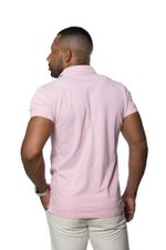 Camisa Polo Piquet com Detalhe Branco