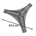 Eixo tripé lava e seca LG WD125 WD101 - SET-0004C-G