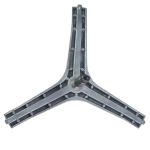 Eixo tripé lavadora Samsung WF106 WW10J WW11 - SET-5186A-S