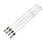 Kit cj suspensão original 8 a 12kg Brastemp Consul - W10764578 W10328371 W10764586