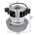 Motor Aspirador de Pó Electrolux Trio 1100W 220V A20199801 64300624