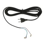 Cabo de força elétrico para aspirador Electrolux A10N AQP20 AWD01 original 3,5m 10A - 64502639