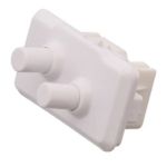 Interruptor duplo branco Brastemp Consul BRE50 CRM45/55