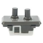 Interruptor cinza Brastemp Consul BRE80 CRM50 - W10471976
