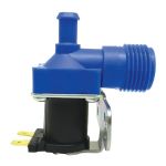 Válvula lavadora simples 90º 220V entrada 3/4