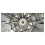 Agitador inferior original lavadora Electrolux cinza LWI13 LED15 LRC15 - A12090802 A12090801