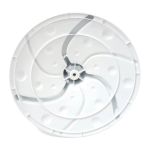 Agitador inferior original lavadora Electrolux LTM15 LTP15 LTP16 LAC16 LDD16 LT15F 15kg 16kg - A99063402 67493622