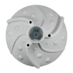 Agitador inferior original lavadora Electrolux LTM15 LTP15 LTP16 LAC16 LDD16 LT15F 15kg 16kg - A99063402 67493622