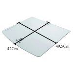 Vidro tampa lavadora Electrolux LES13 LTD16 - A99520504
