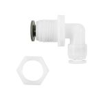 Conector Cotovelo para Purificador L 90° 1/4 para 5/16 - 1/2 Rosca Original Brastemp Consul - W10231322