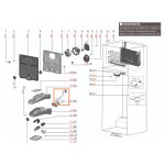 Rede Sensor Potenciômetro Geladeira Refrigerador Electrolux DF34 DF35 - A99507901