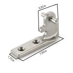 Dobradiça Intermediária DFW35 DF34 DF36 DF37 DF38 TF39 TF42 - 65158599 65258598 65158229