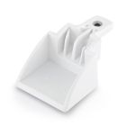 Suporte Puxador BrancoRefrigerador Electrolux DF42 DF52 DF51 IF51 DF53 IF53 - 67405516 Subst 67401619