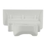 Suporte Puxador Branco Refrigerador Electrolux DB53 IB53 TF51 - A07412401 A07412702 67404027