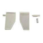 Kit Dobradiça + Pino + Mola Lavadora Electrolux LT11F LUC10 LTS12 LTR12 - 4714 Burdog