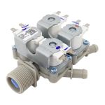 Válvula 4 vias lava e seca LG 12V CV50 CV70 CV90 SVA-12403-G