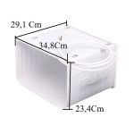 Evaporador Refrigerador Geladeira Brastemp Consul CRC24 Original - W10211808