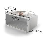 Evaporador Geladeira Refrigerador Electrolux RDE30 RE28 RE29 RW34 Original - 76100014  A99510101