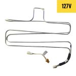 Resistência Degelo 127V Original Refrigerador Brastemp Consul CRB39 CRB36 BRB39 - W10630757 subst. W10295439