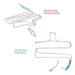 Resistência Degelo 220V Original Geladeira Brastemp Consul CRB39 CRB36 BRB39 - W10630758