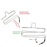 Resistência Degelo 127V Original Refrigerador Brastemp Consul CRB39 CRB36 BRB39 - W10630757 subst. W10295439