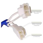 Resistência Refrigerador Brastemp Consul 127V 155W BRM45 BRM54 BRE57 BRE58 BRM56  -  W10741593 MJ158 LD158