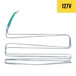 Resistência Degelo Original 127V 190W Freezer Brastemp Consul BVR28 BVG24 - W10407109