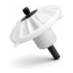 Acoplamento Para Lavadora Tanquinho Mueller ROSCA ESQUERDA Supertank Family Big  Original - 510008669 / 500006354