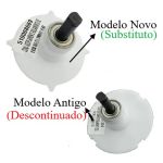 Acoplamento Para Lavadora Tanquinho Mueller ROSCA ESQUERDA Supertank Family Big  Original - 510008669 / 500006354