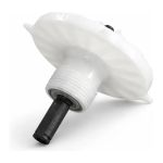 Acoplamento Para Lavadora Tanquinho Mueller ROSCA ESQUERDA Supertank Family Big  Original - 510008669 / 500006354