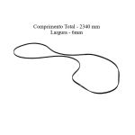 Correia  Secadora Electrolux SFE17 SIBB SCT-43868-W DELTA 2340MM -  A08648101