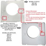 Painel Frontal Secadora Brastemp BSR10/24 W11606548