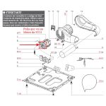 Polia Tensora Electrolux 125012512 SFP 12/ST11 Mesma A09380501