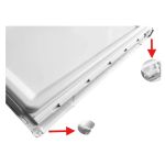 Porta do Congelador Refrigerador Electrolux  RFE38 RFE39  Original - A11340401 A11340402