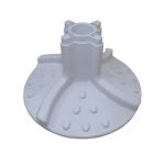 Batedor / Agitador Inferior Lavadora Colormaq 15kg Branco Original  LCA15 - 140001362