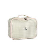 Kit Necessaire Maletinha | Xadrez Verde Menta