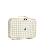 Kit Necessaire Maletinha | Xadrez Verde Menta
