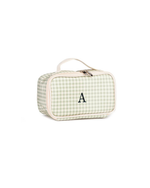 Kit Necessaire Maletinha | Xadrez Verde Menta