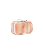 Kit Necessaire Maletinha | Xadrez Terracota