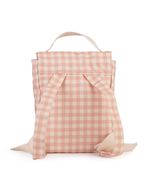 Mochila Kids | Xadrez Rose